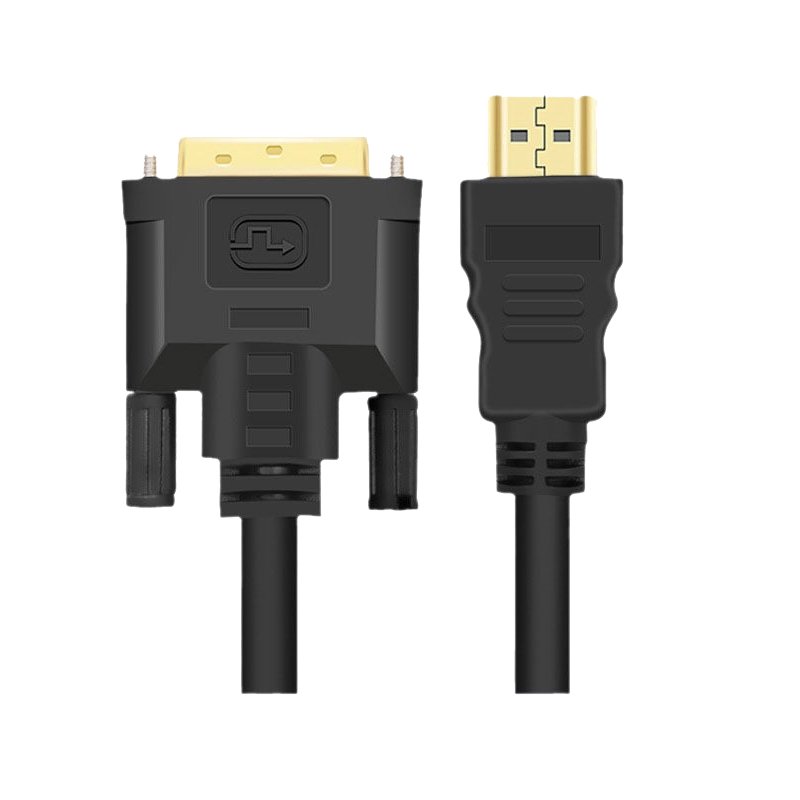 ZHIDELI HDMI to DVI Adapter Cable, Bi-Directional 1080P DVI-D 24+1 to HDMI Cable Male to Male, Gold-Plated HDMI to DVI for Raspberry Pi, Roku, Xbox One, PS4 PS3, Graphics Card (5FT、16.5ft、33FT)
