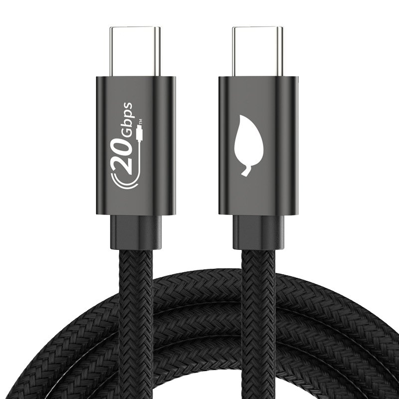 ZHIDELI USB C to USB C Cable, USB 3.2 20Gbps High-Speed Data Transfer, 100W PD Fast Charging, 4K Video Output, Compatible with Phones, Laptops, Tablets, and Type-C Devices
