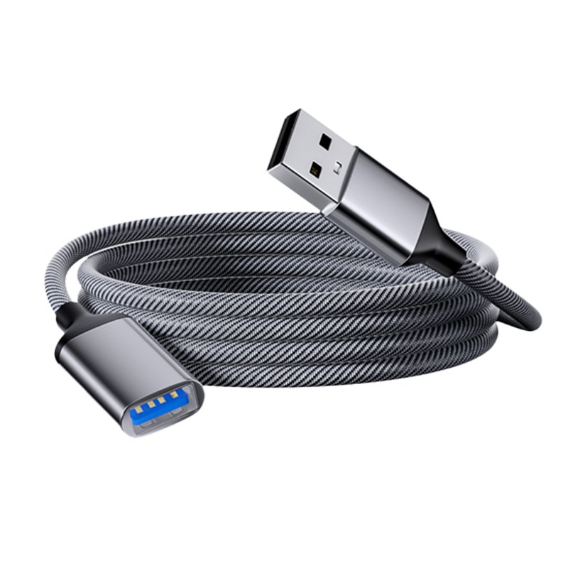 USB 3.0 Extension Cable 3Ft, USB 3.0 High Speed Extender Cord Type A Male to A Female for Playstation, Xbox, USB Flash Drive, Hard Drive, Card Reader,Scanner,Printer,Keyboard (3Feet)