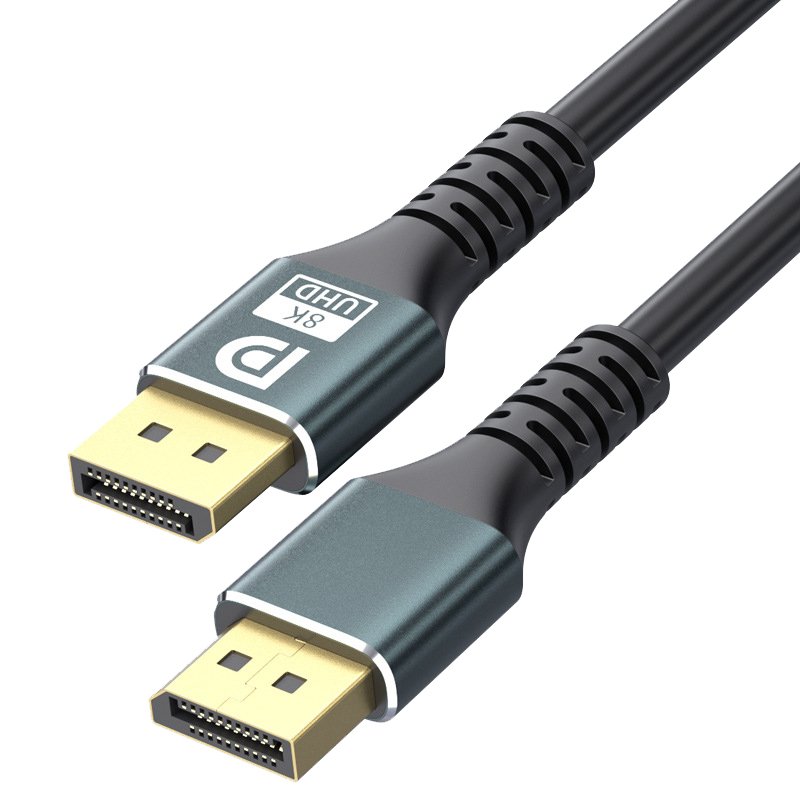 VESA Certified 8K DisplayPort Cables DP 1.4 3.3ft/5ft/6.6ft– High-Performance Solutions Supporting 8K@60Hz, 4K@144Hz/120Hz, 2K@165Hz, 32.4Gbps/40Gbps Bandwidth, HDR, FreeSync/G-Sync, Ideal for Gaming Monitors, Graphics Cards, and PCs
